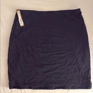 Skims Black Mini Skirt